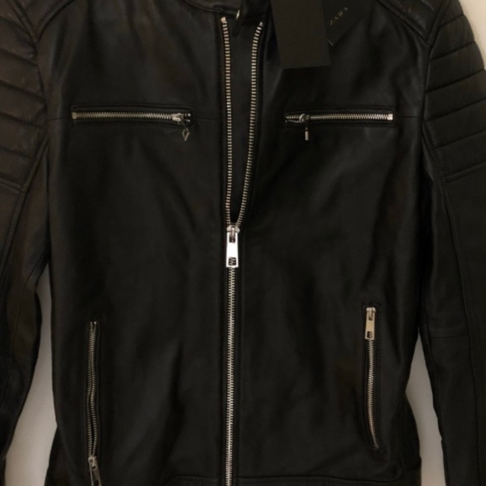 Zara Real Leather Jacket